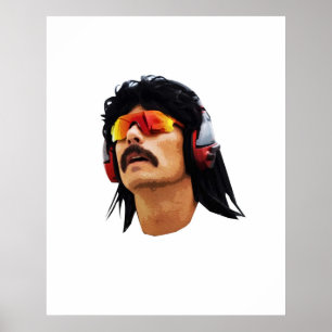 The Two Time Dr Disrespect Poster