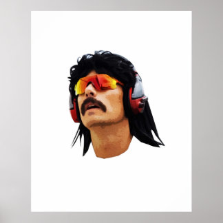 The Two Time Dr Disrespect Poster