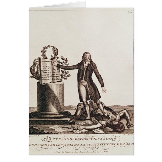 The Tyrant of the Revolution Crushed (Front)