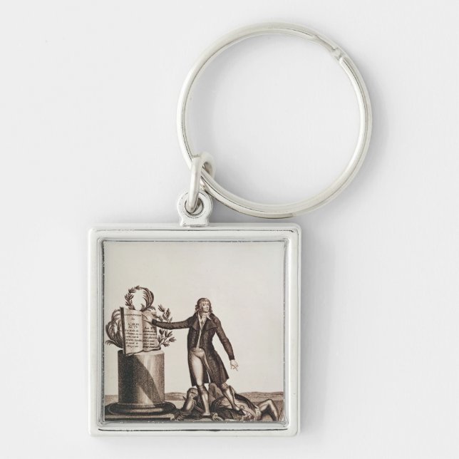 The Tyrant of the Revolution Crushed Key Ring (Front)