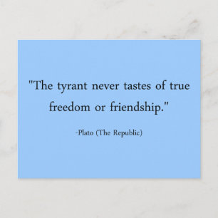 The Tyrant Postcard