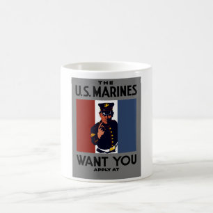 The U.S. Marines Want You Coffee Mug