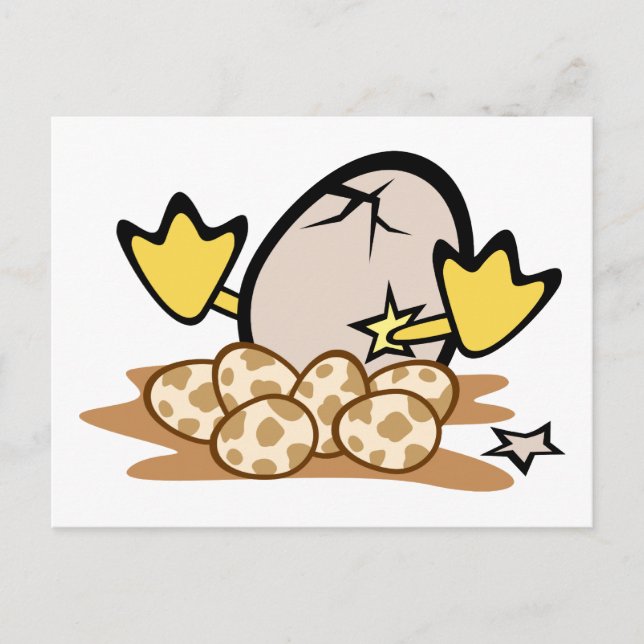 The Ugly Duckling Postcard (Front)