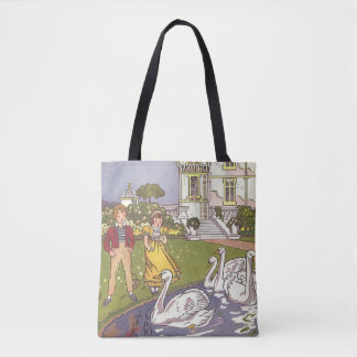 The Ugly Duckling, Vintage Fairy Tale by Hauman Tote Bag