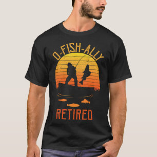 the ultimate art for passionate anglers and a coff T-Shirt