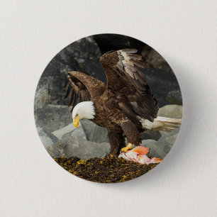 The Ultimate Bald Eagle 6 Cm Round Badge