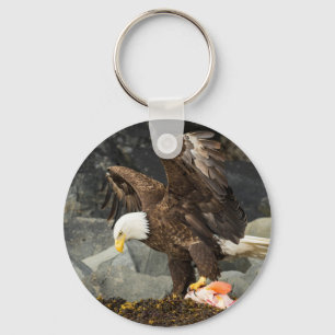 The Ultimate Bald Eagle Key Ring