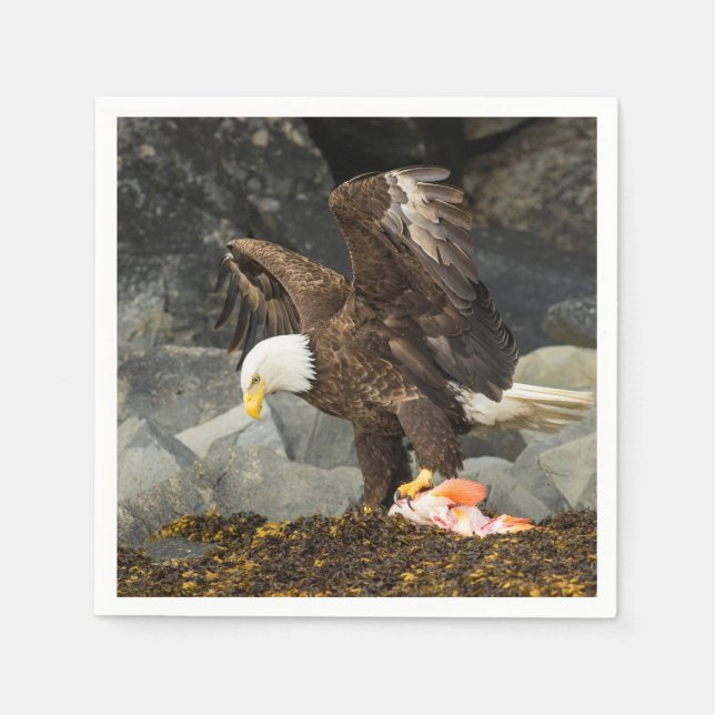 The Ultimate Bald Eagle Napkin (Front)