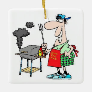 THE ULTIMATE BBQ KING'S CHRISTMAS ORNAMENT