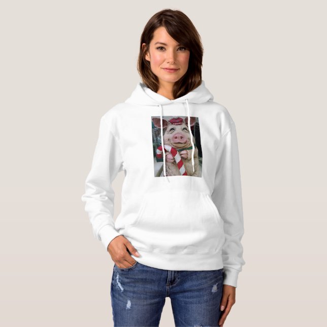THE ULTIMATE ***CHRISTMAS PIGGY*** HODDIE HOODIE (Front Full)
