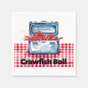 The Ultimate Crawfish Boil: A Southern Tradition Napkin