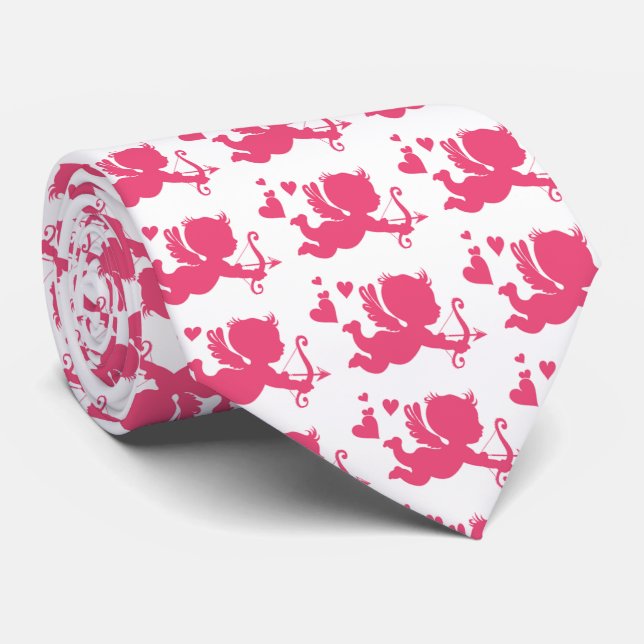 THE "ULTIMATE CUPID TIE" FOR YOUR GUY TIE (Rolled)