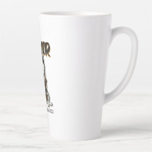 The Ultimate Drama King: The "No Snow" Husky Warri Latte Mug
