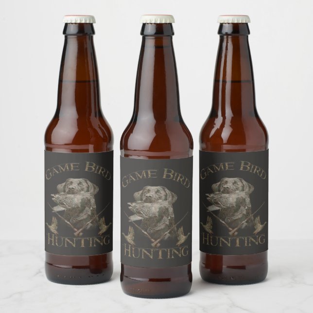 The ultimate duck hunting   beer bottle label (Bottles)