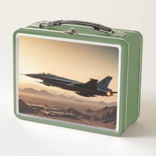 The Ultimate Fighting Aircraft Metal Lunch Box