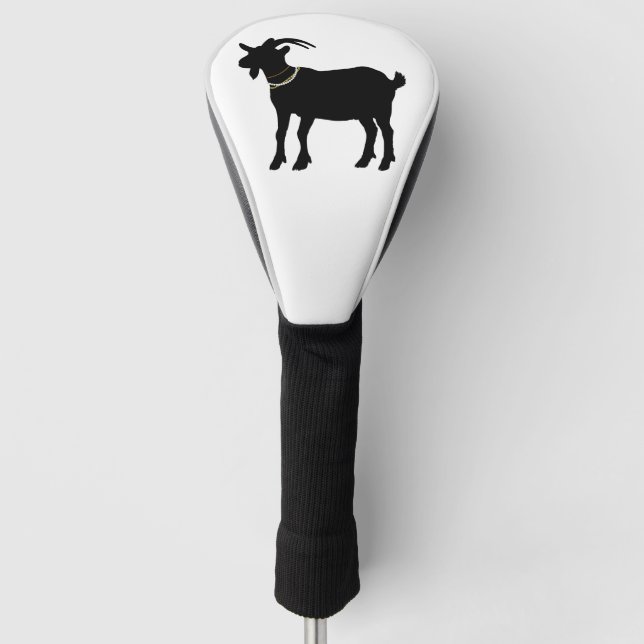 The Ultimate GOAT Golf Head Cover (Front)
