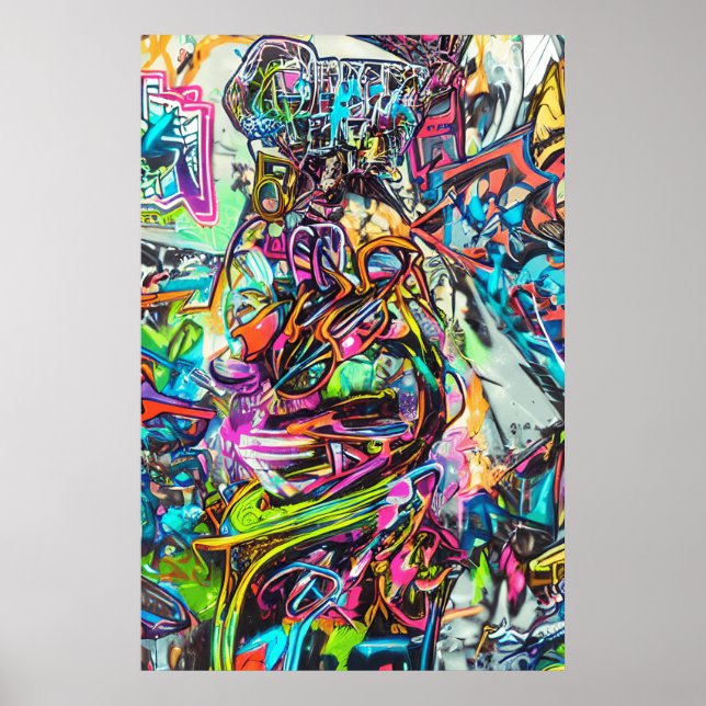 The Ultimate Graffiti Street Art Collection - Cool Poster (Front)