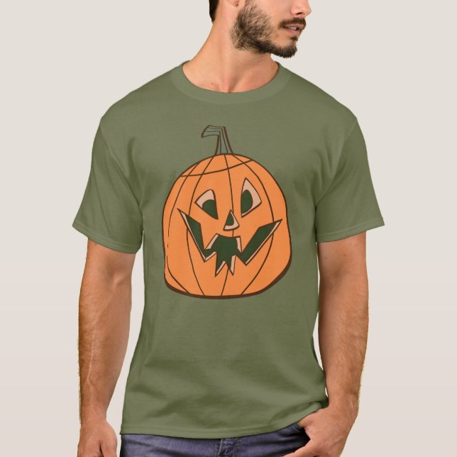 The Ultimate Halloween Jack O Lantern Pumpkin T-Shirt (Front)