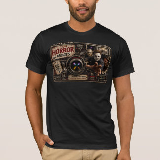 The ULTIMATE Horror VINTAGE Camera In ULTRA 3D T-Shirt