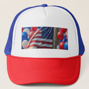The Ultimate Independence Day Cap! Trucker Hat