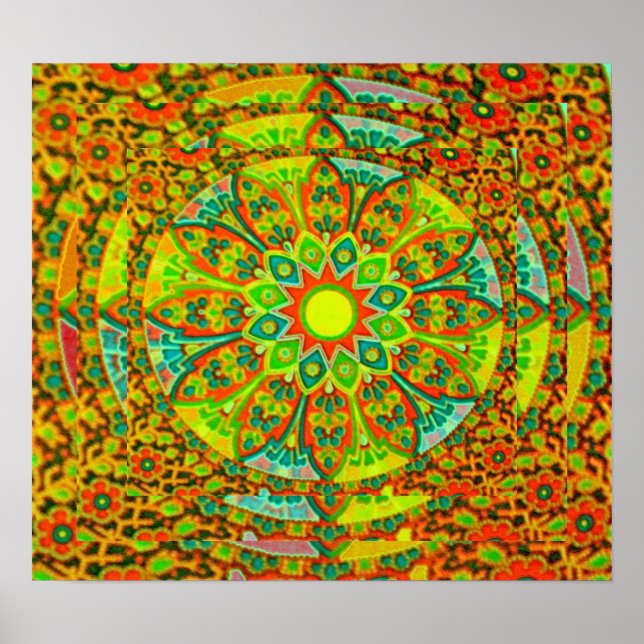 The Ultimate Mandala Poster, small Poster (Front)