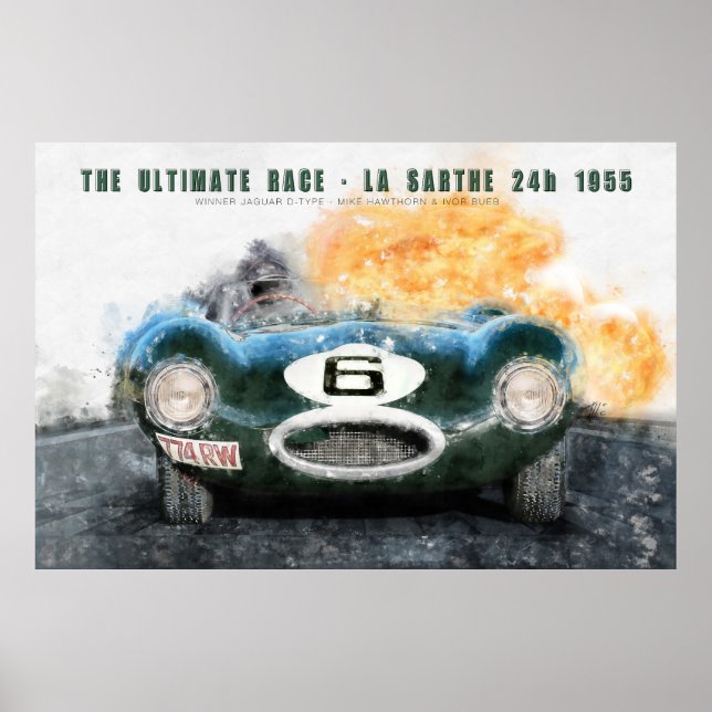 The ultimate race 1955 poster (Front)
