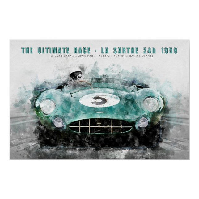 The ultimate race 1959 poster (Front)