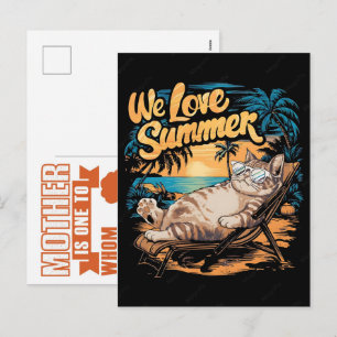 The Ultimate Summer 2026 Cat Mum Holiday Postcard