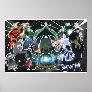 The Ultra Beasts Squad Poster