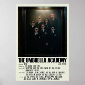 The Umbrella Academy Alternative Art TV Show Large Poster