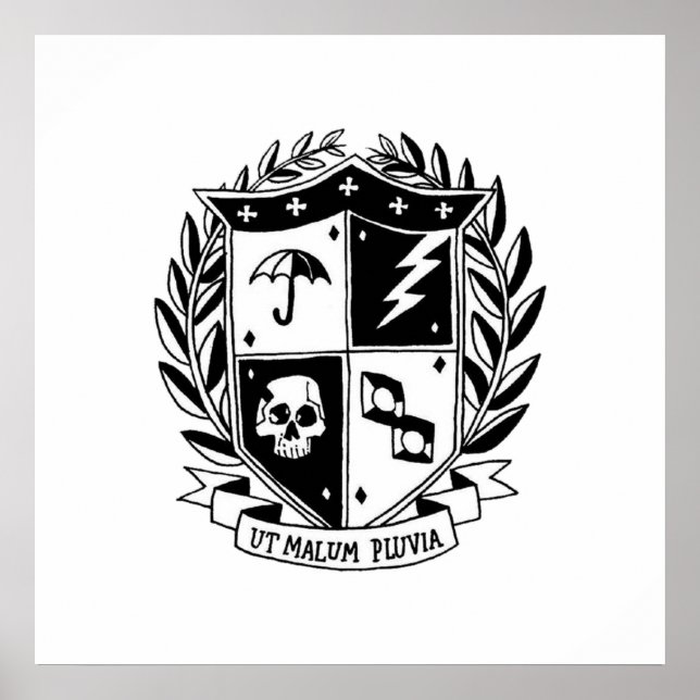 the umbrella academy crest poster (Front)