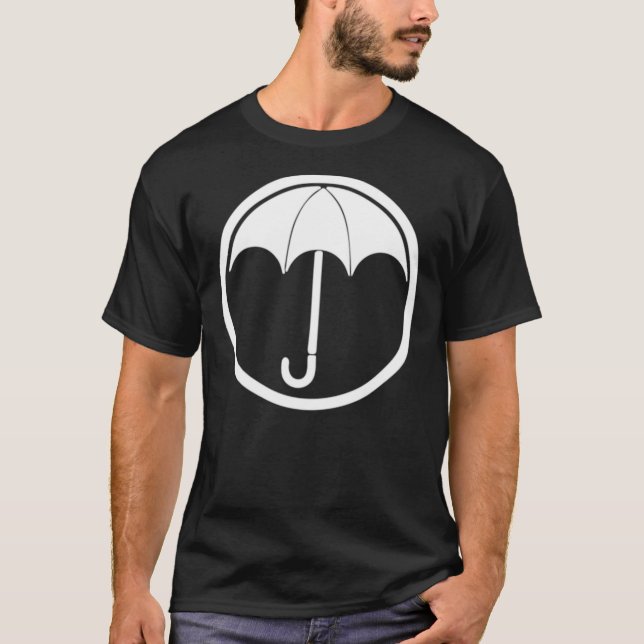 The Umbrella Academy Logo Black Classic T-Shirt (Front)