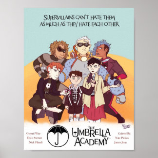 The Umbrella Academy Poster