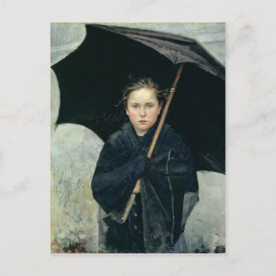 The Umbrella by Marie Bashkirtseff CC0220 Postcard