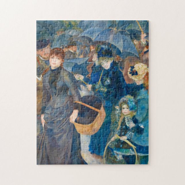 The Umbrellas, 1881-1886 by Pierre-Auguste Renoir Jigsaw Puzzle (Vertical)