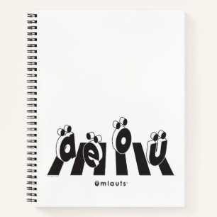 “The Umlauts™ Crossing Over” Notebook