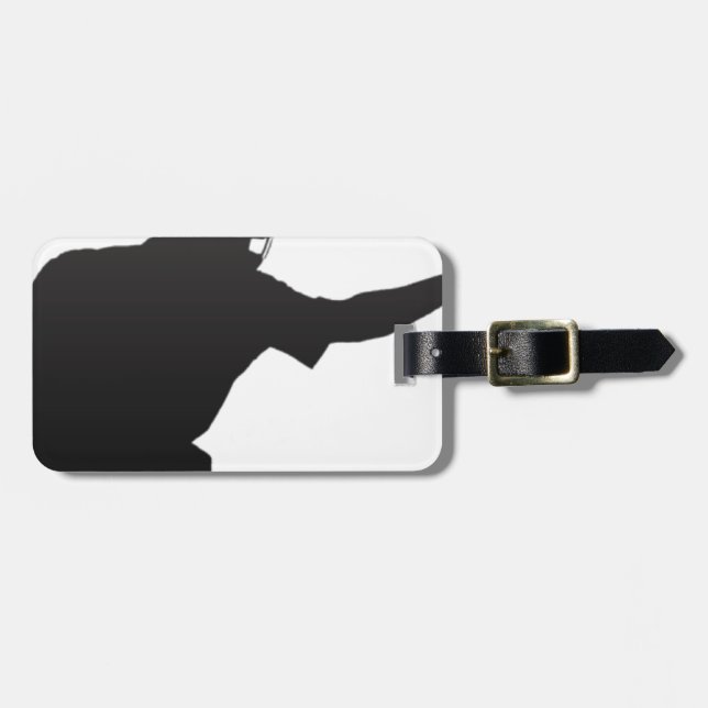 The Umpire Luggage Tag (Front Horizontal)