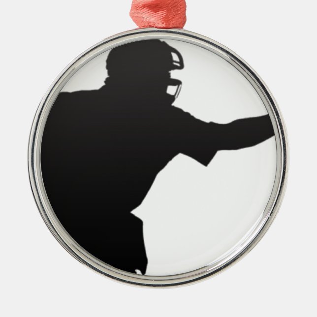 The Umpire Metal Tree Decoration (Front)