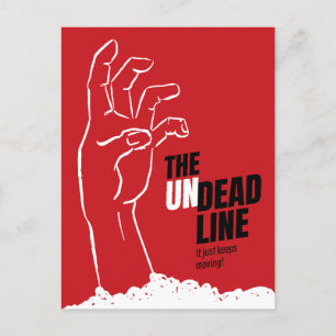 The Un-deadline Movie Poster Postcard