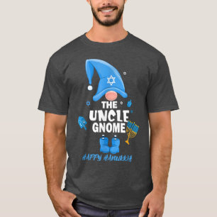 The Uncle Gnome Jewish Family Matching Happy Hanuk T-Shirt