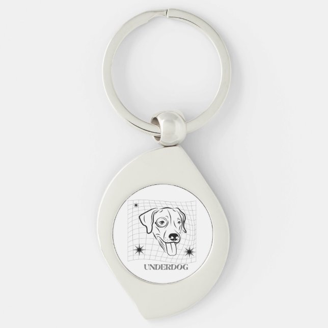 The Underdog Key Ring (Front)
