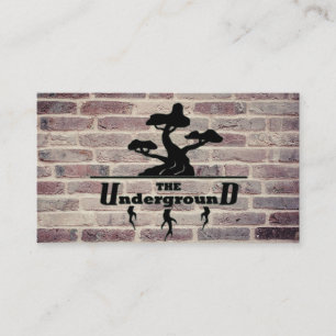 The Underground Business Cards brick