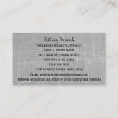 The Underground Business Cards Grey Cage (Back)