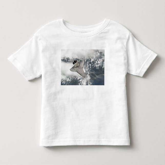 The underside of space shuttle Discovery Toddler T-Shirt (Front)
