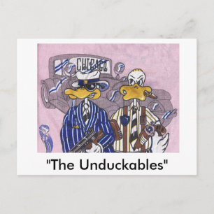 The Unduckables Untouchables Postcard