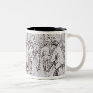 The Unemployed of London Two-Tone Coffee Mug