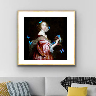 The Unexpected Arrival of Butterflies Poster