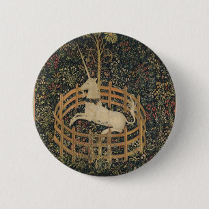 The Unicorn in Captivity 6 Cm Round Badge