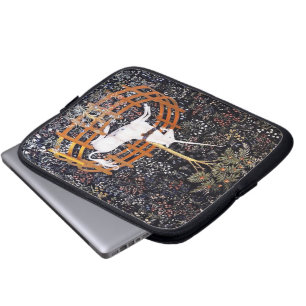 The Unicorn in Captivity laptop sleeve
