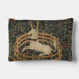 The Unicorn in Captivity, Medieval Tapestry  Accessory Pouch